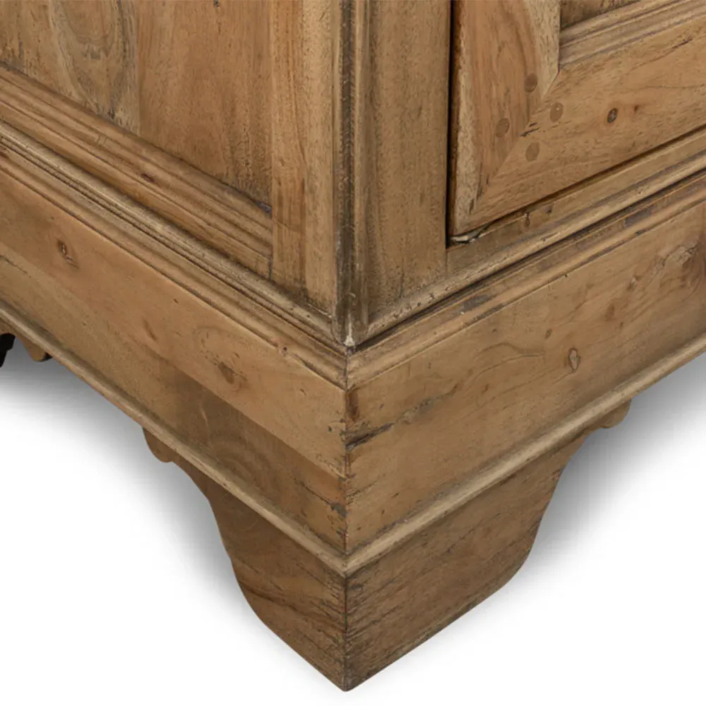 Cole 3-Door Buffet Sideboard - Brown, Walnut Wood