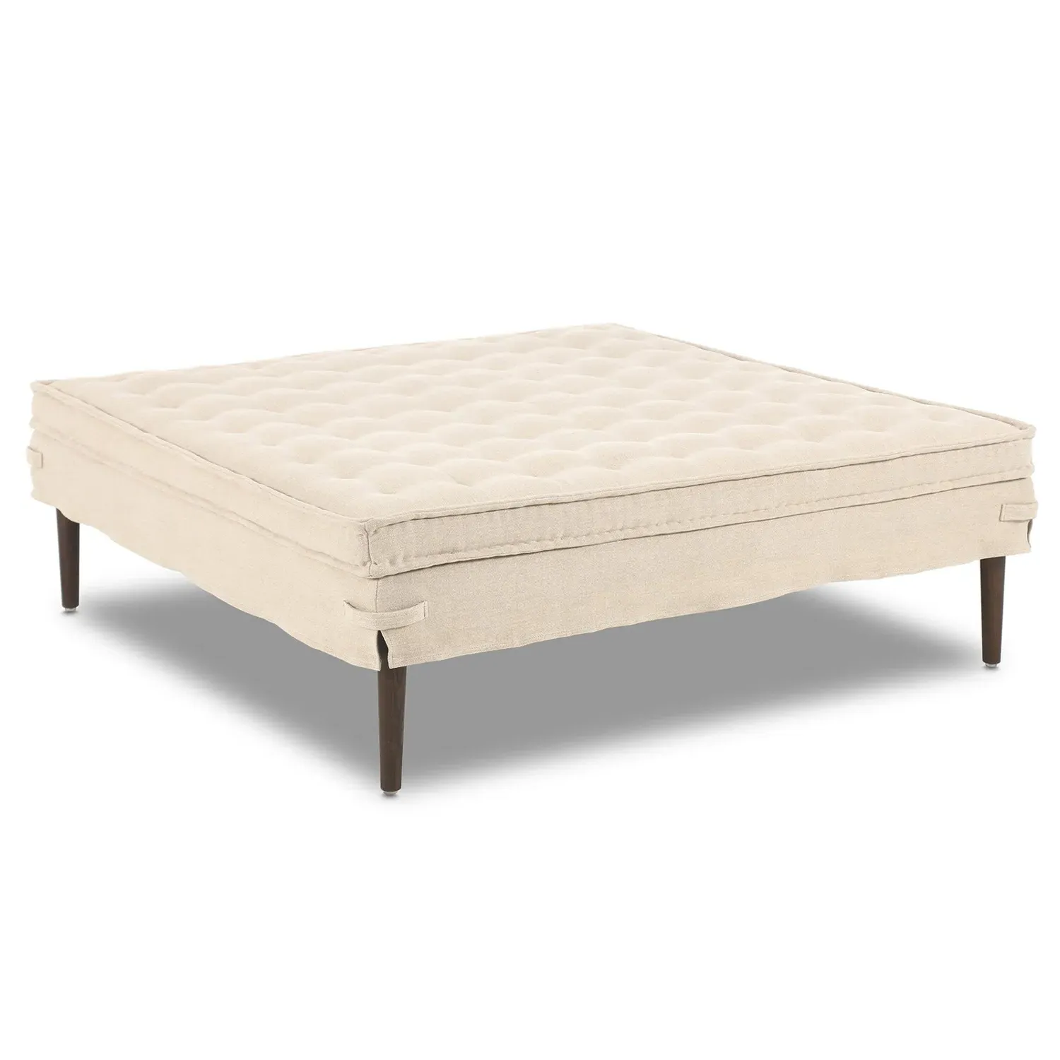 Cole Broadway Large Ottoman - Dune, Linen