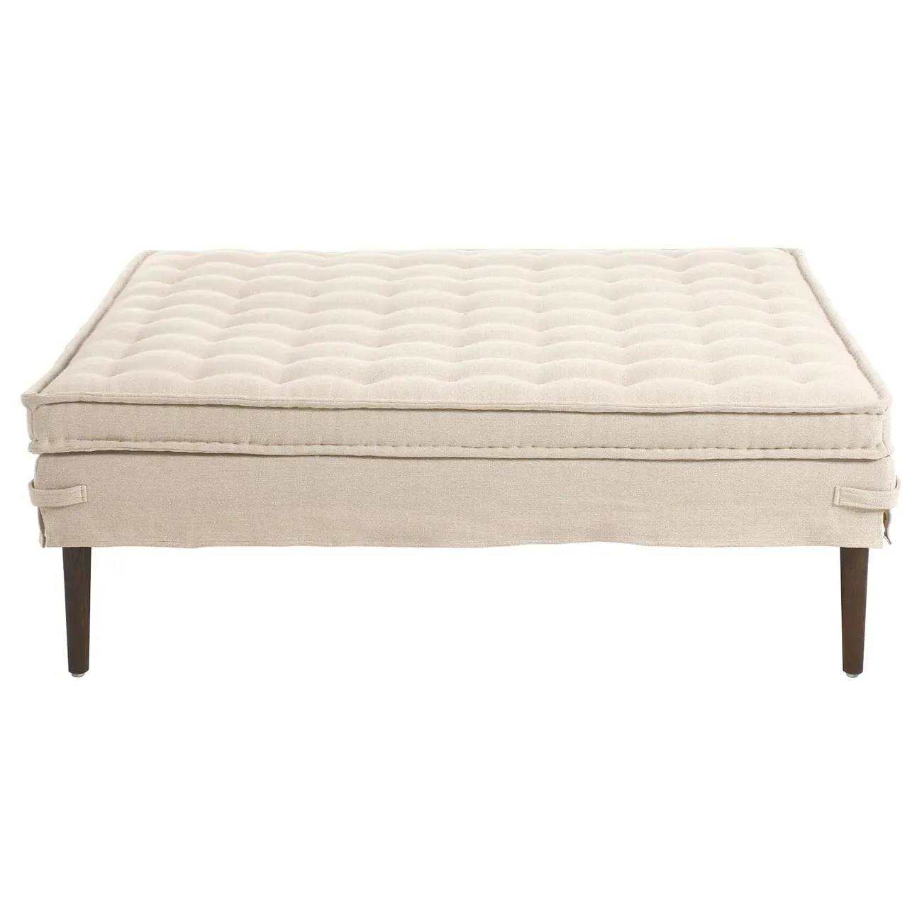 Cole Broadway Large Ottoman - Dune, Linen image