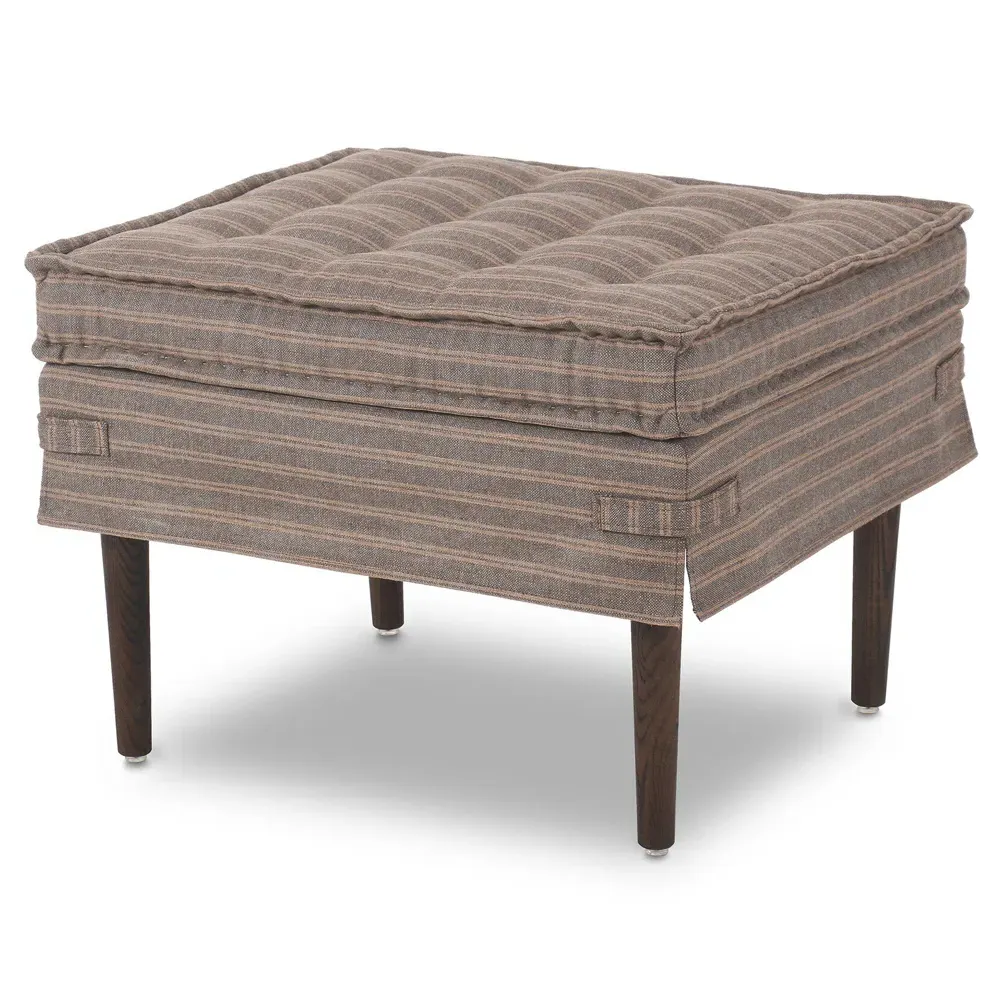Cole Broadway Small Ottoman - Rodin Bark