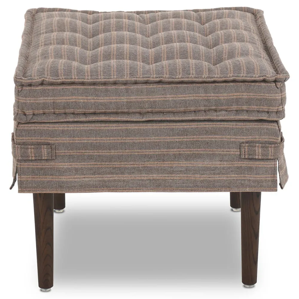 Cole Broadway Small Ottoman - Rodin Bark