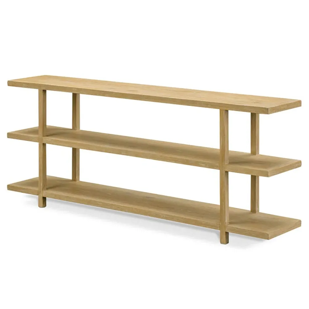 Collector Rectangular Console Table - Natural, Oak