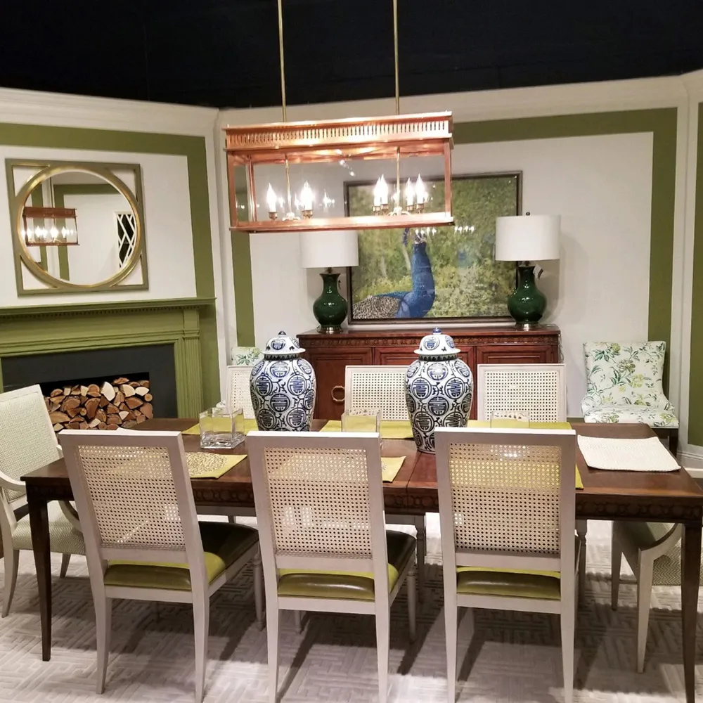 Collette Cane Back Dining Chair - Graystone, Hardwood