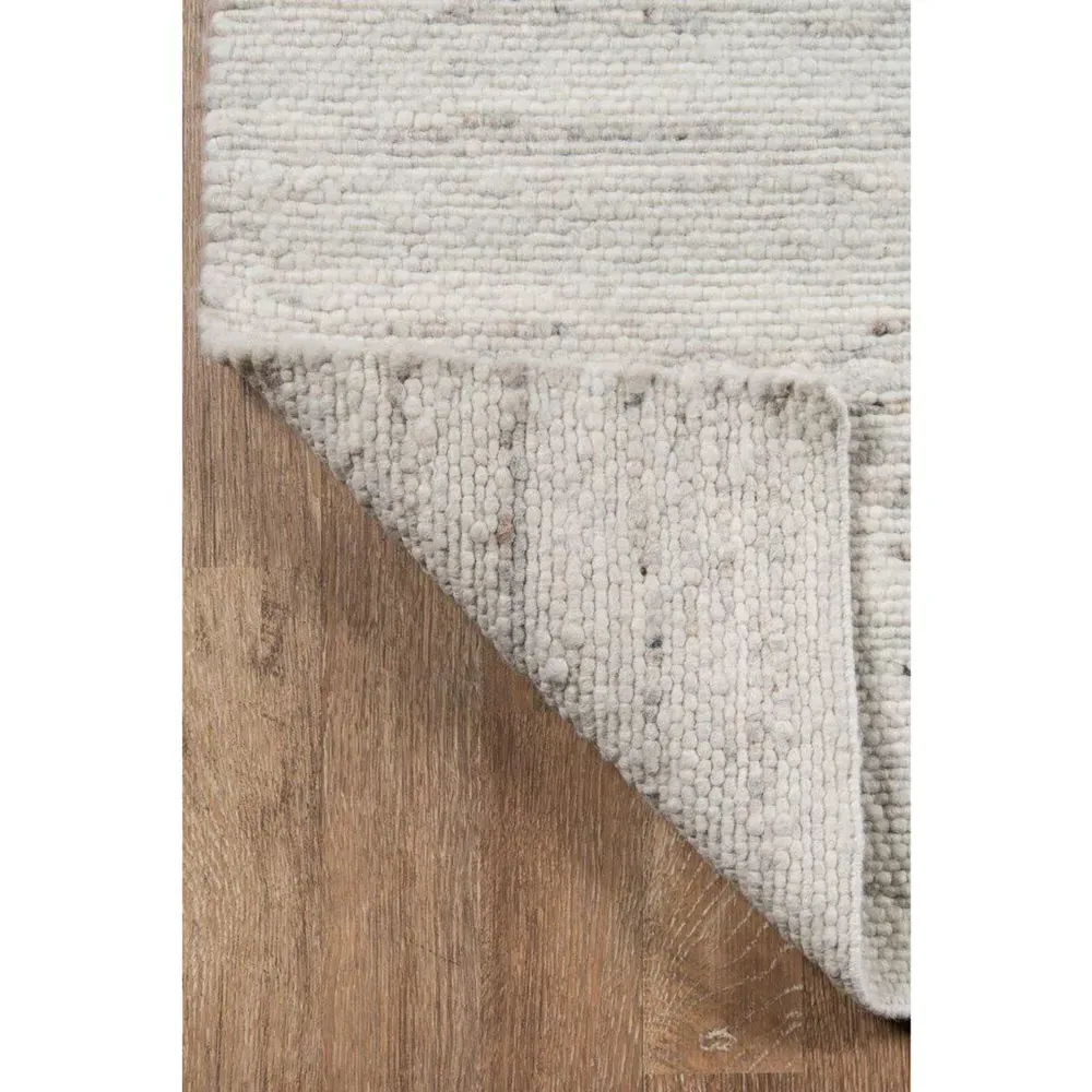 Collin Sandstone Rug - Grey, Wool