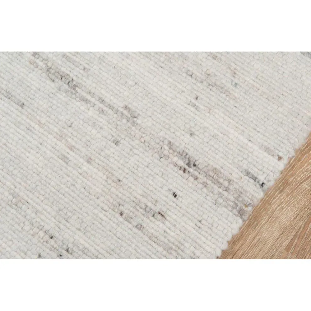 Collin Sandstone Rug - Ivory, Wool