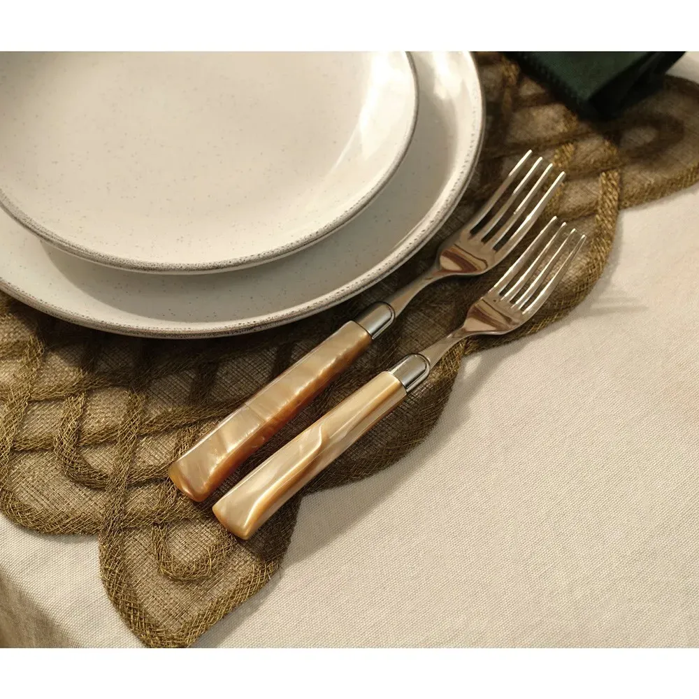 Colson 5 Piece Flatware Set - Champagne, Acrylic