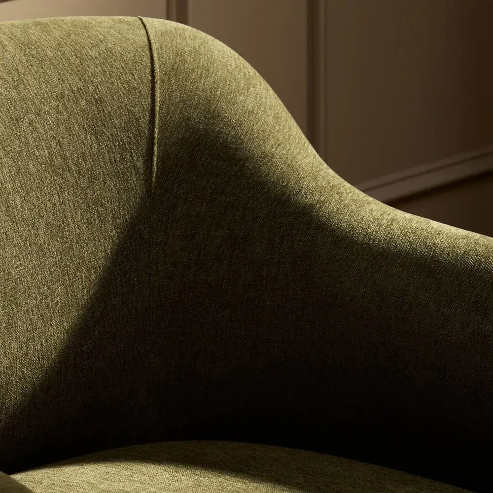 Colston Arm Chair - Olive, Ash