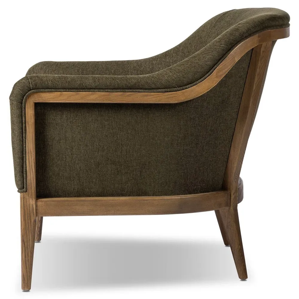 Colston Arm Chair - Olive, Ash