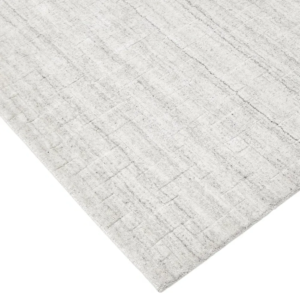 Colton Solid Rug - Alabaster Grey, Wool