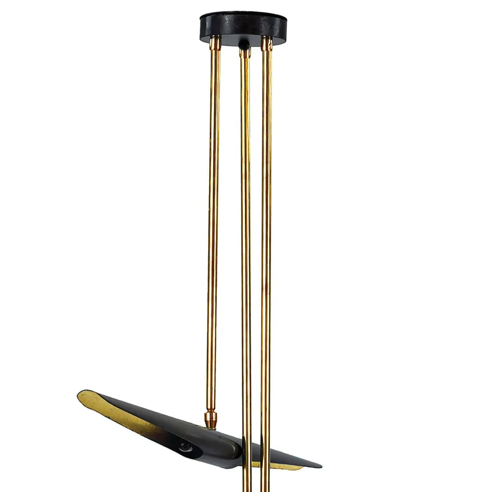 Concorde Sputnik Chandelier - Black, Steel