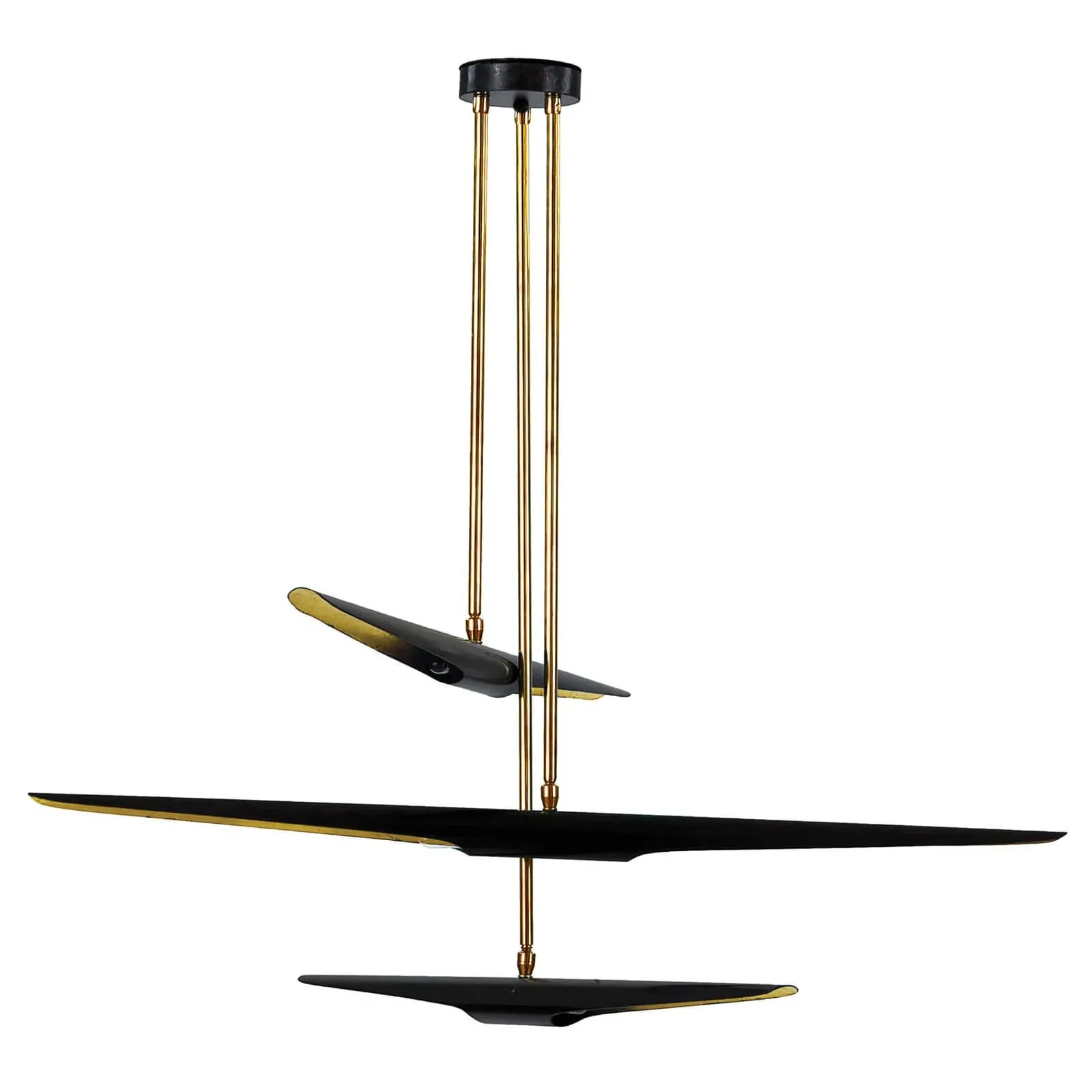 Concorde Sputnik Chandelier - Black, Steel image
