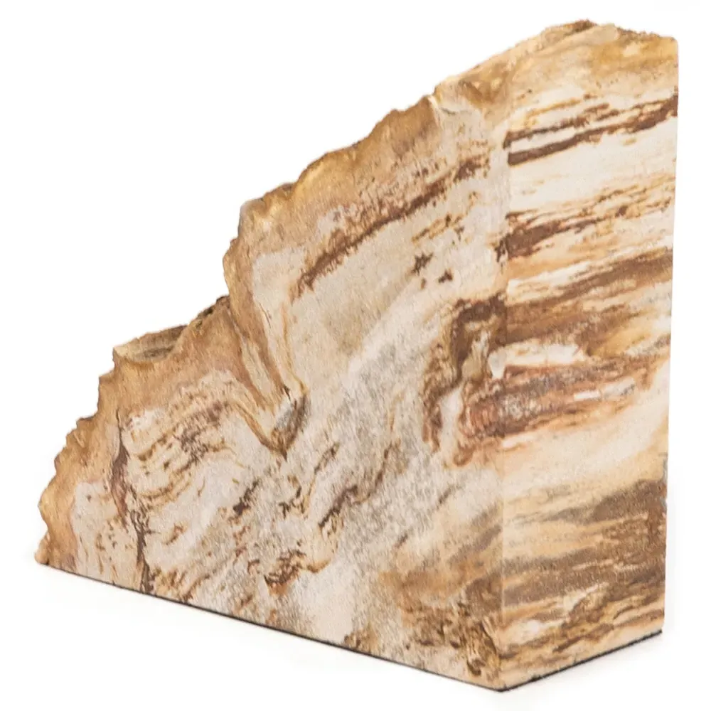 Conor Bookends - Beige, Wood