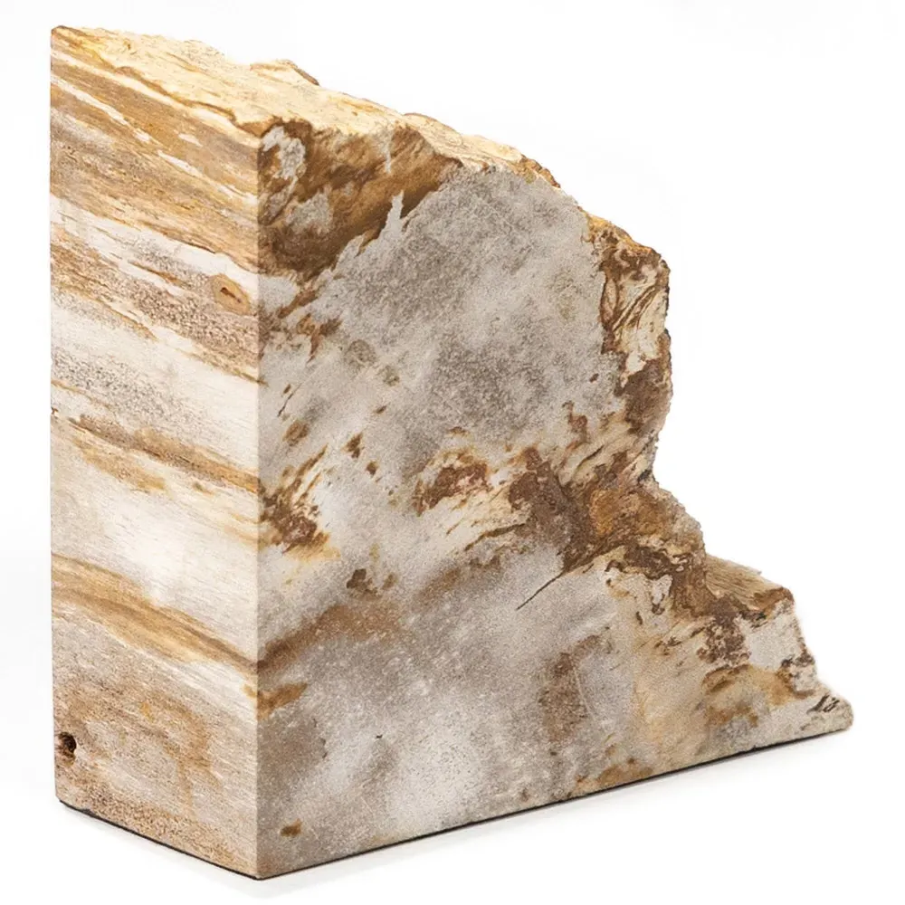 Conor Bookends - Beige, Wood