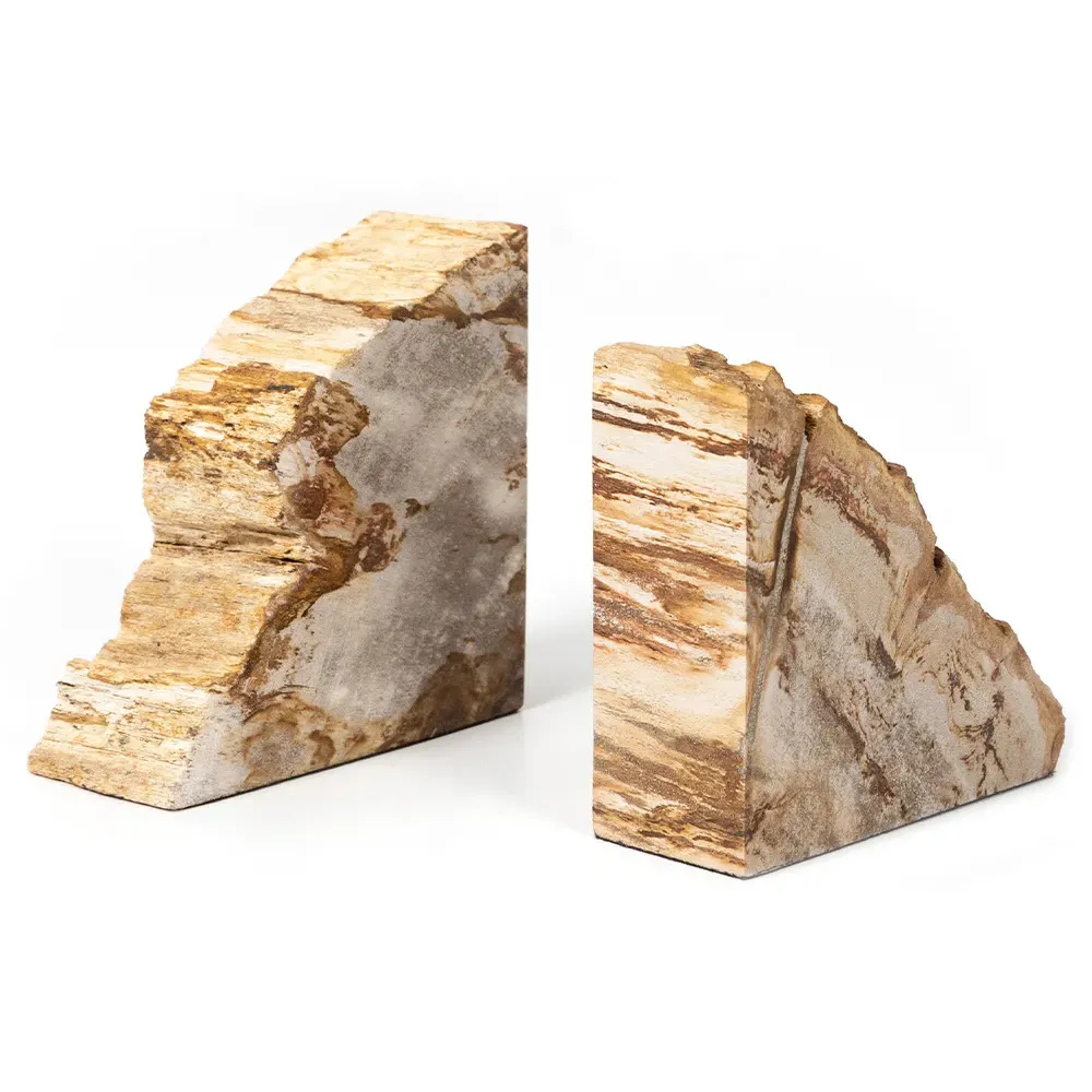 Conor Bookends - Beige, Wood image