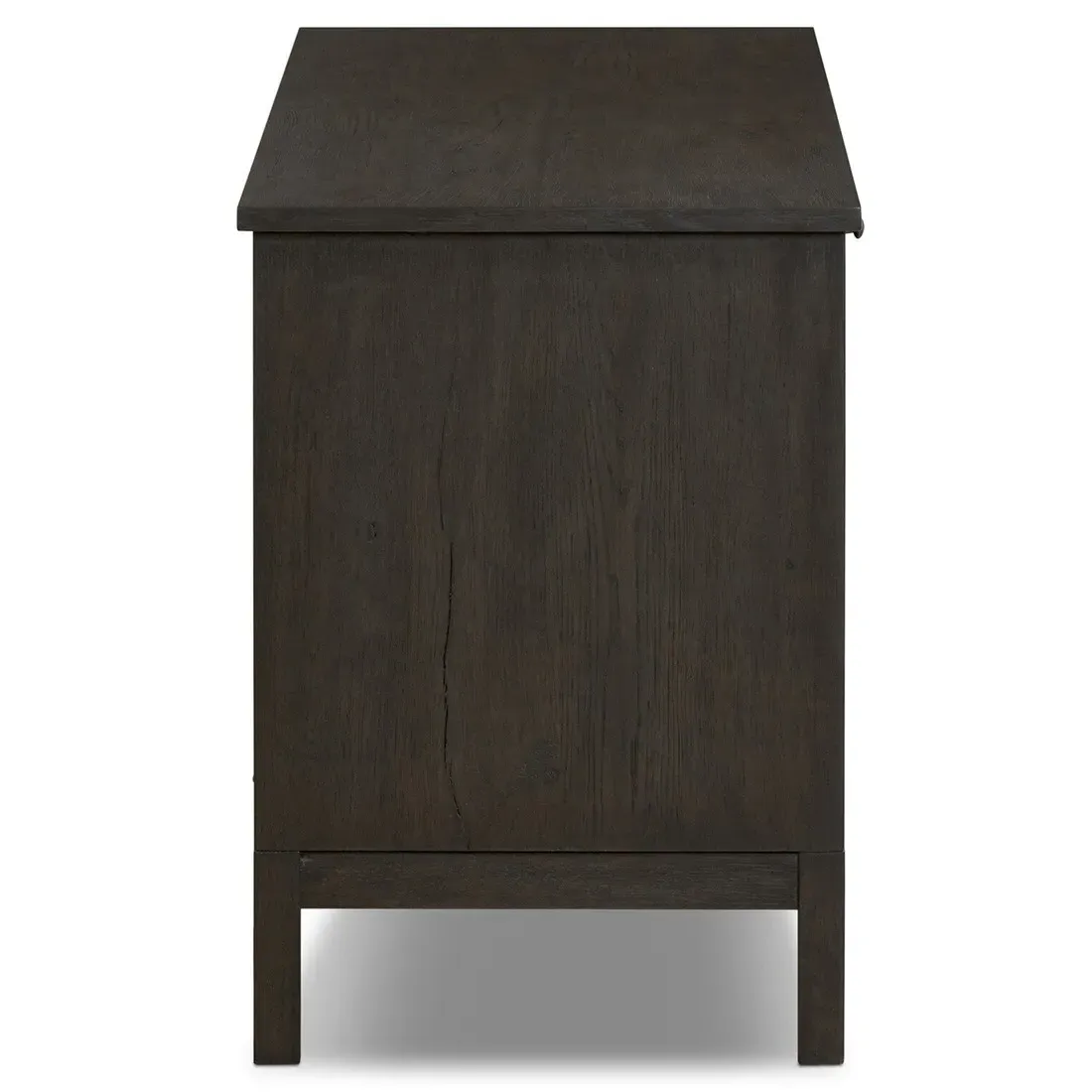 Constance 66" Media Console - Black, Oak