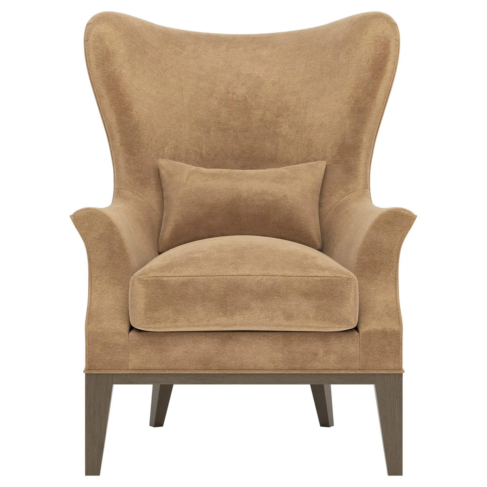 Constance Wing Chair - Nutmeg