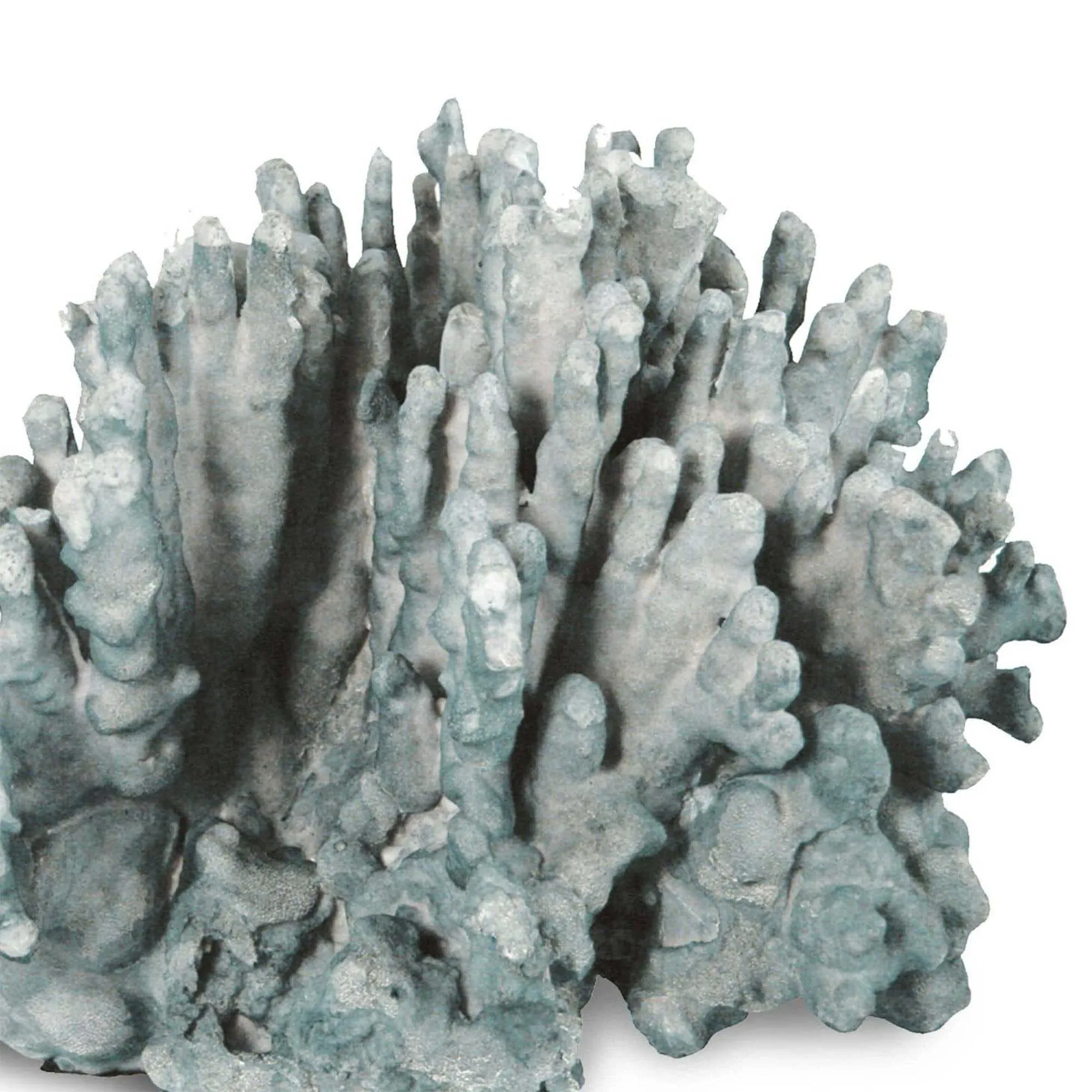 Coral Decorative Sculpture - Blue, Resin