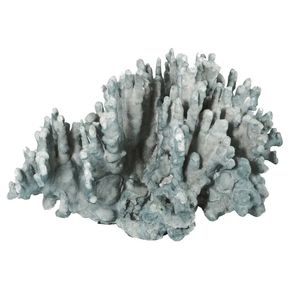 Coral Decorative Sculpture - Blue, Resin image