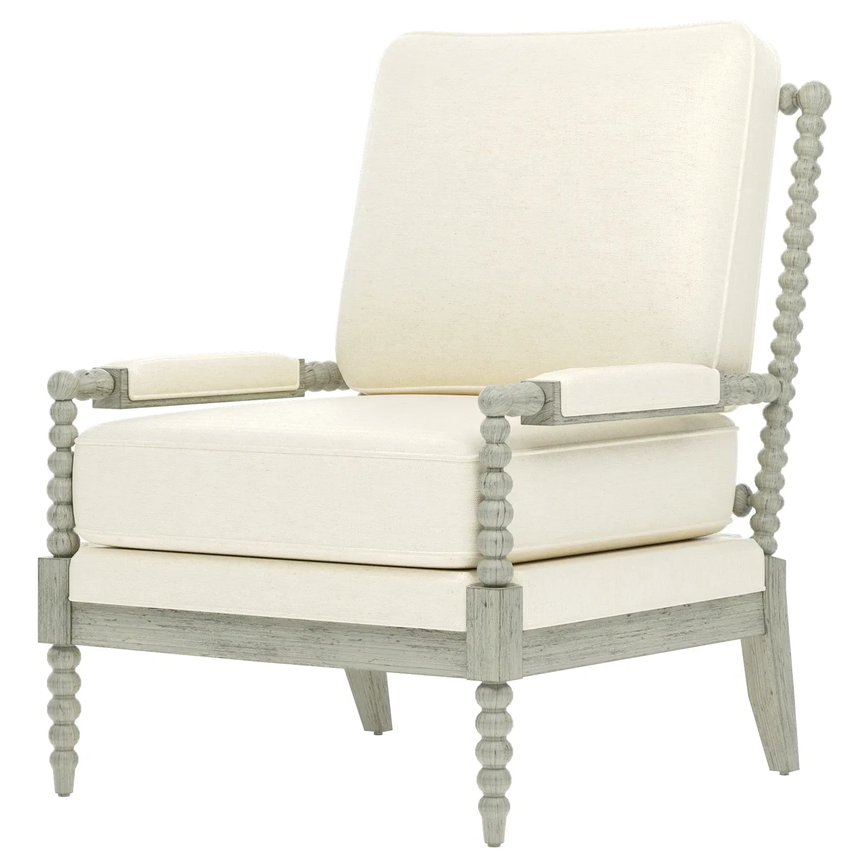 Coralie Armchair - Heathered Ivory, Crypton image