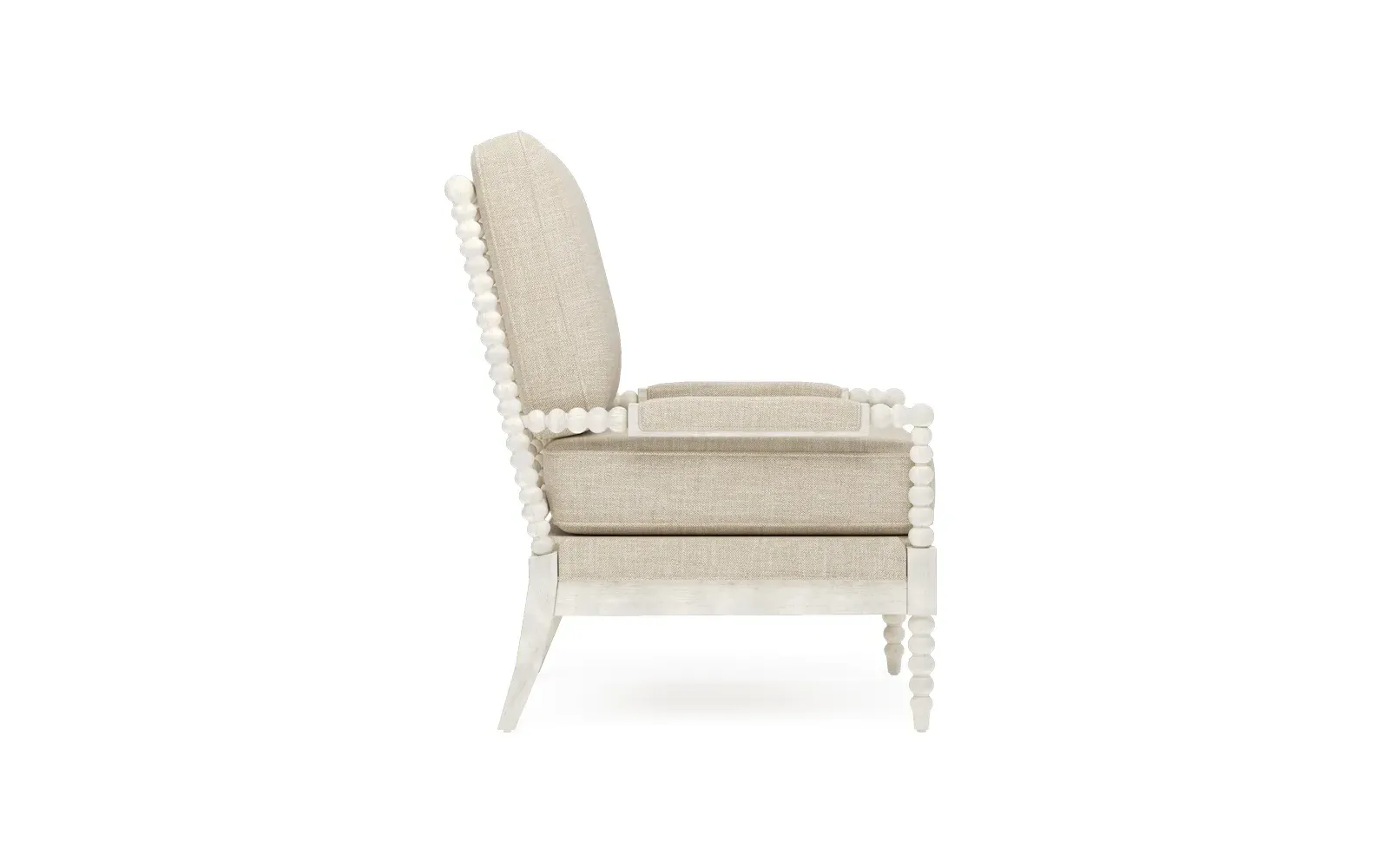 Coralie Textured Weave Chair - Pebble Shore, Hardwood