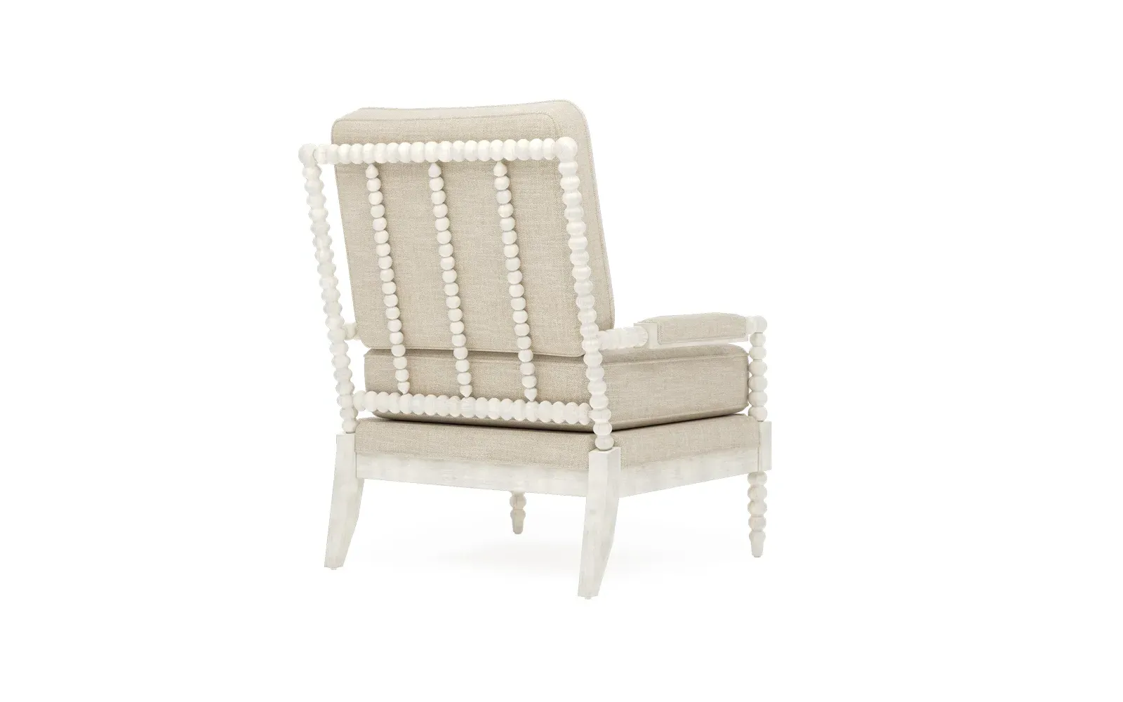Coralie Textured Weave Chair - Pebble Shore, Hardwood