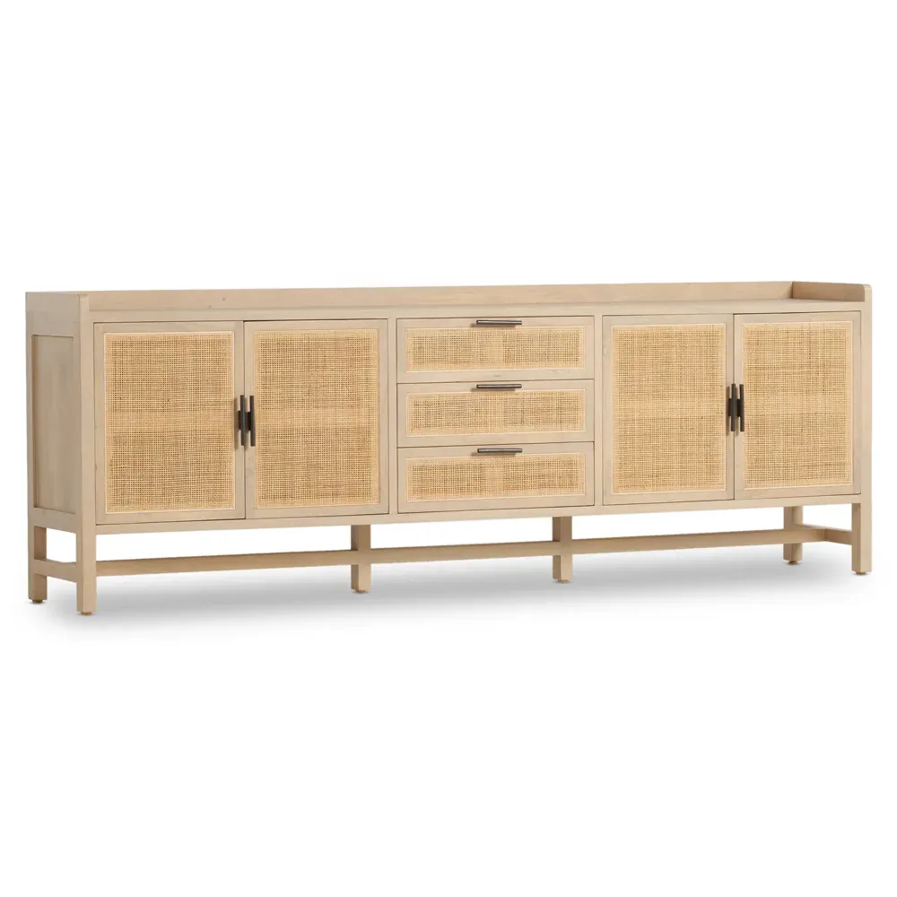 Corazon 4 Door Sideboard - Natural, Mango Wood