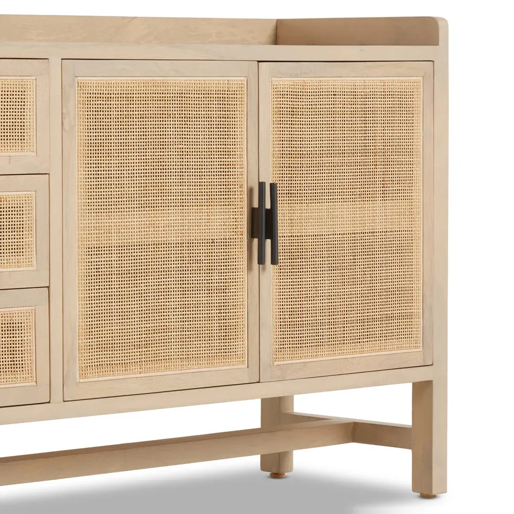 Corazon 4 Door Sideboard - Natural, Mango Wood