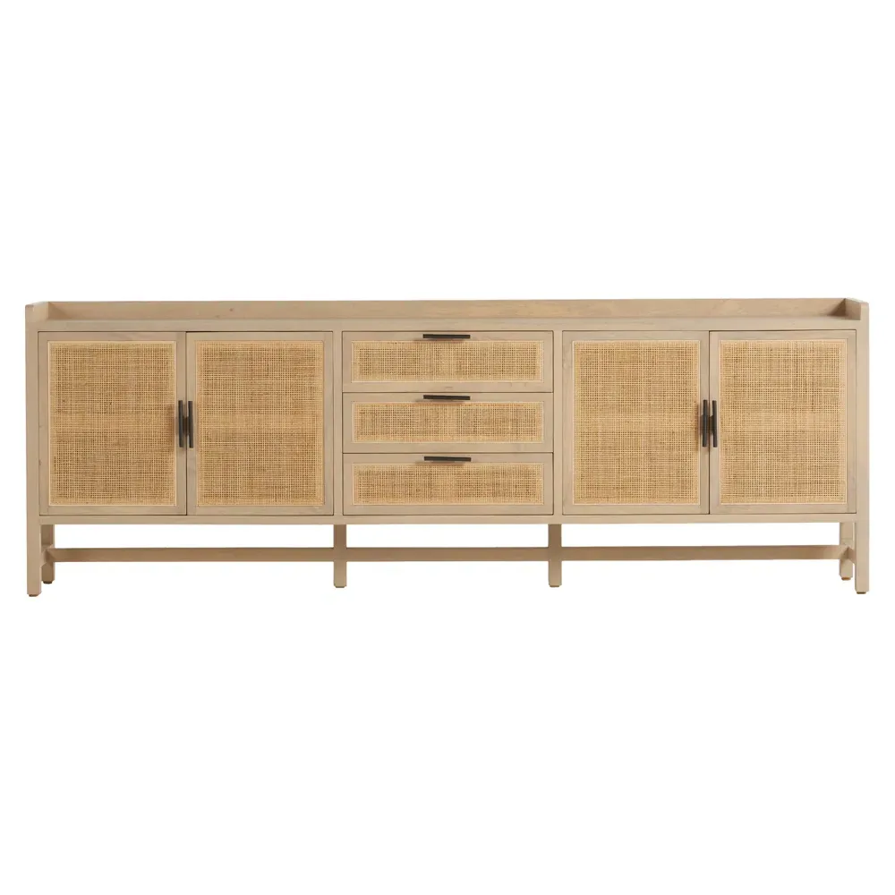Corazon 4 Door Sideboard - Natural, Mango Wood image