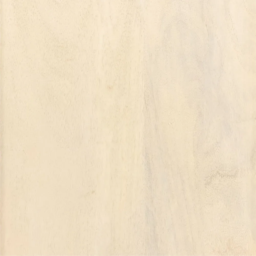 Corazon Armoire Cabinet with Cane Doors - Beige, Mango Wood