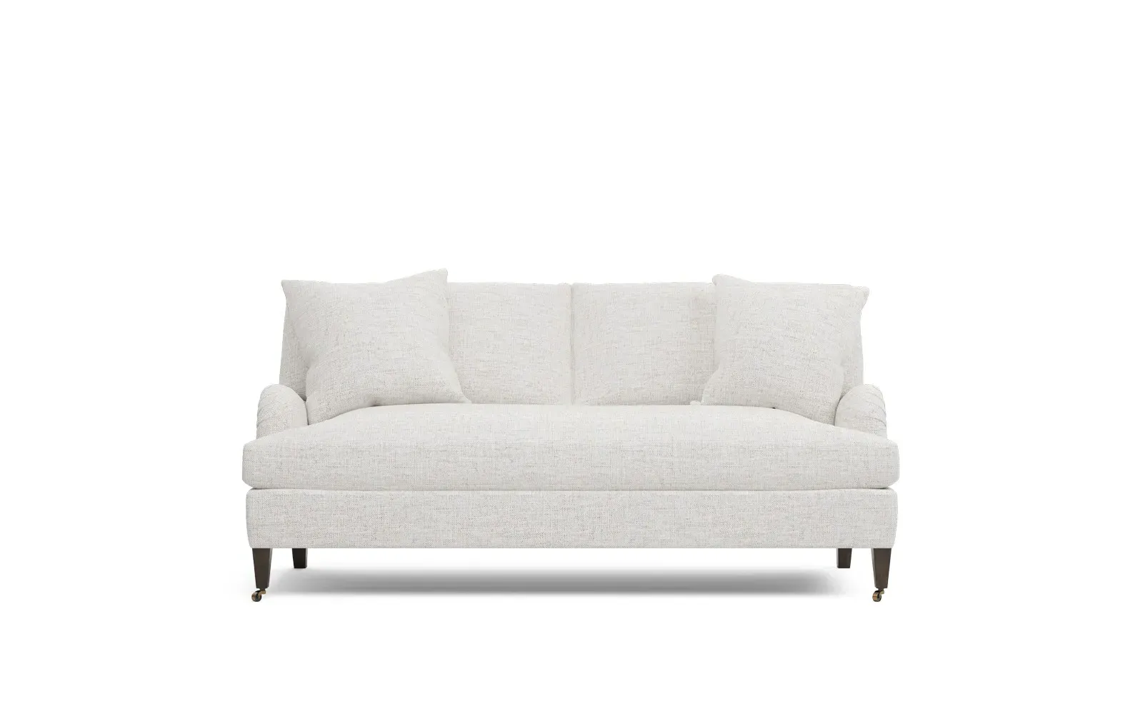 Cordelia Bench Cushion Sofa - Heathered Ivory