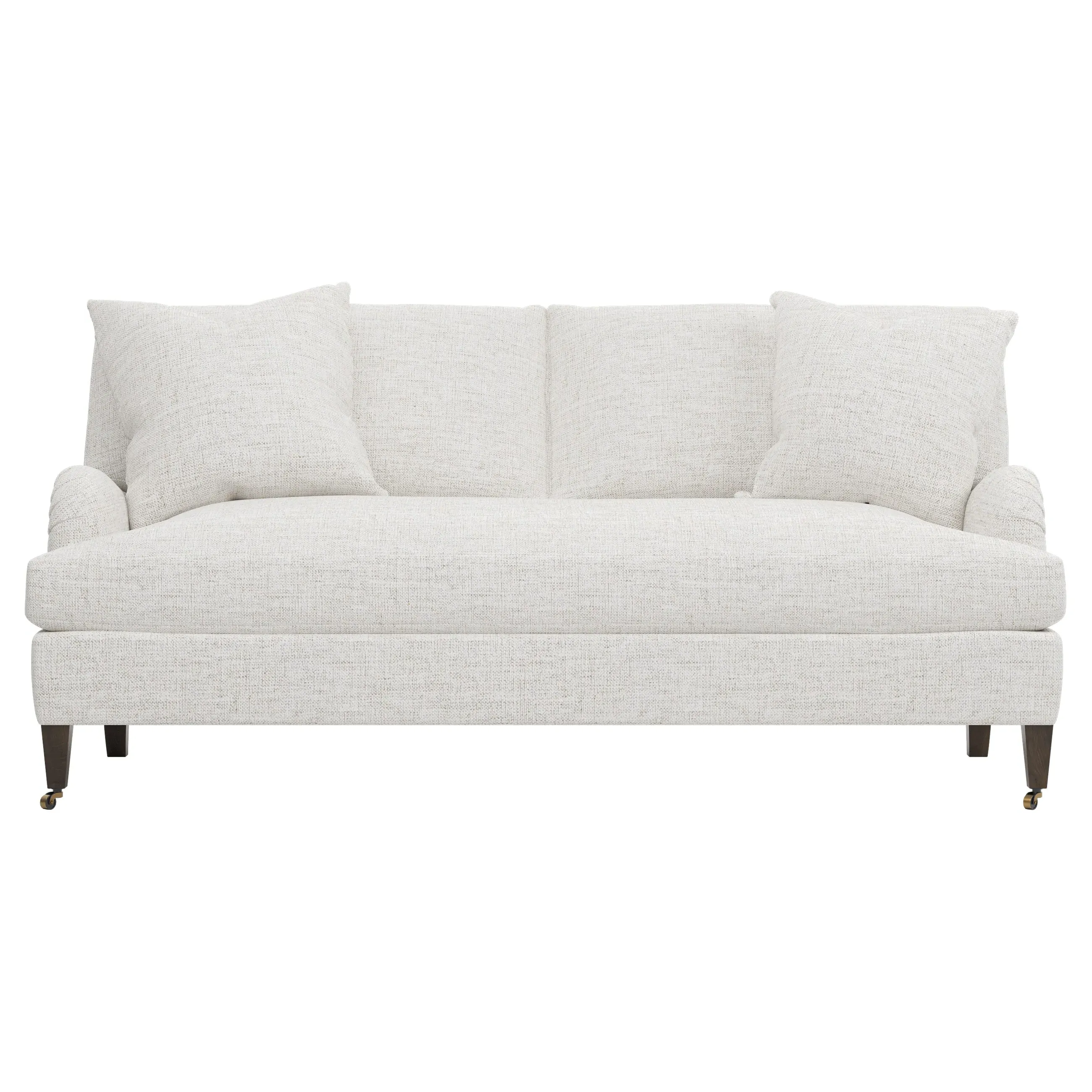 Cordelia Bench Cushion Sofa - Heathered Ivory