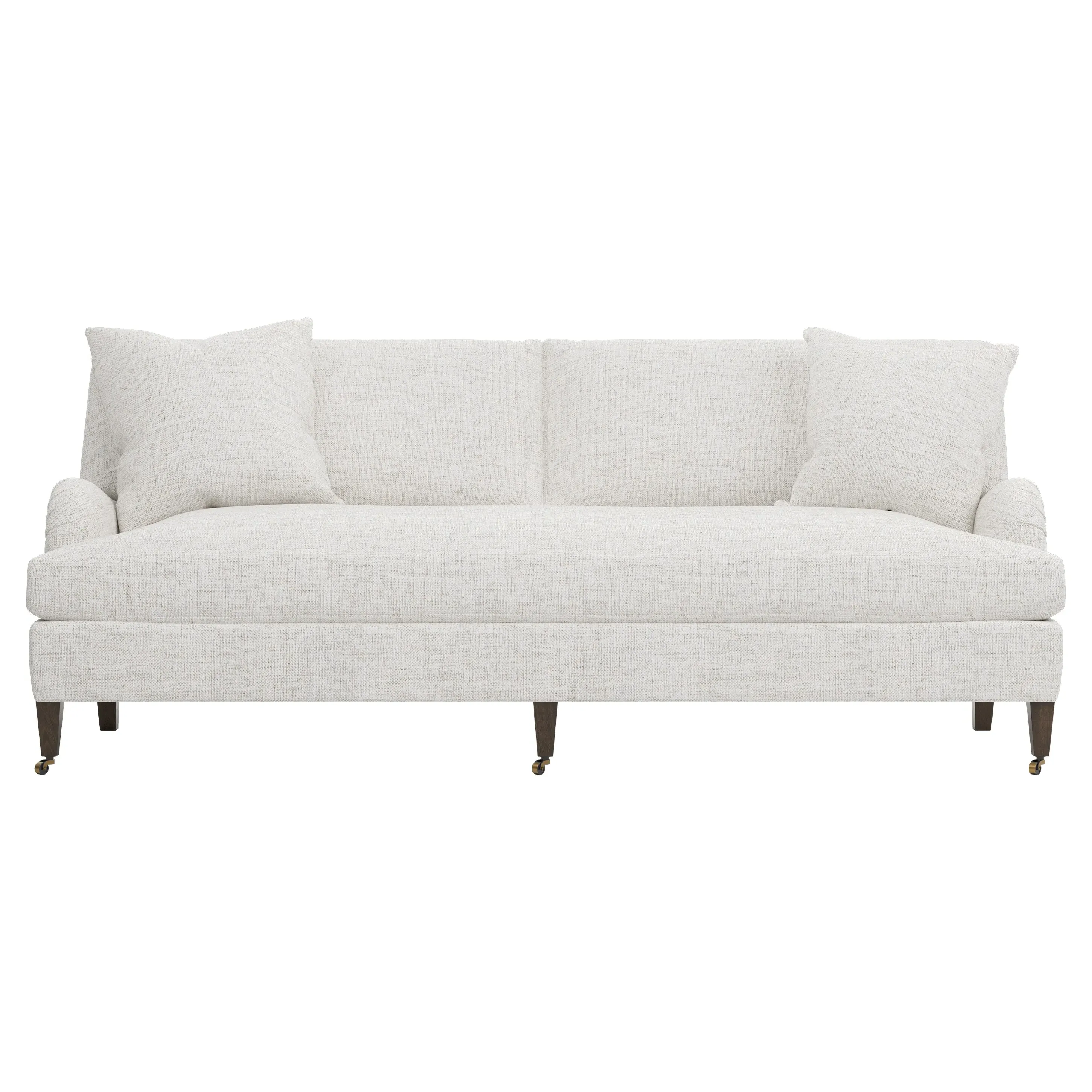 Cordelia Bench Cushion Sofa - Heathered Ivory