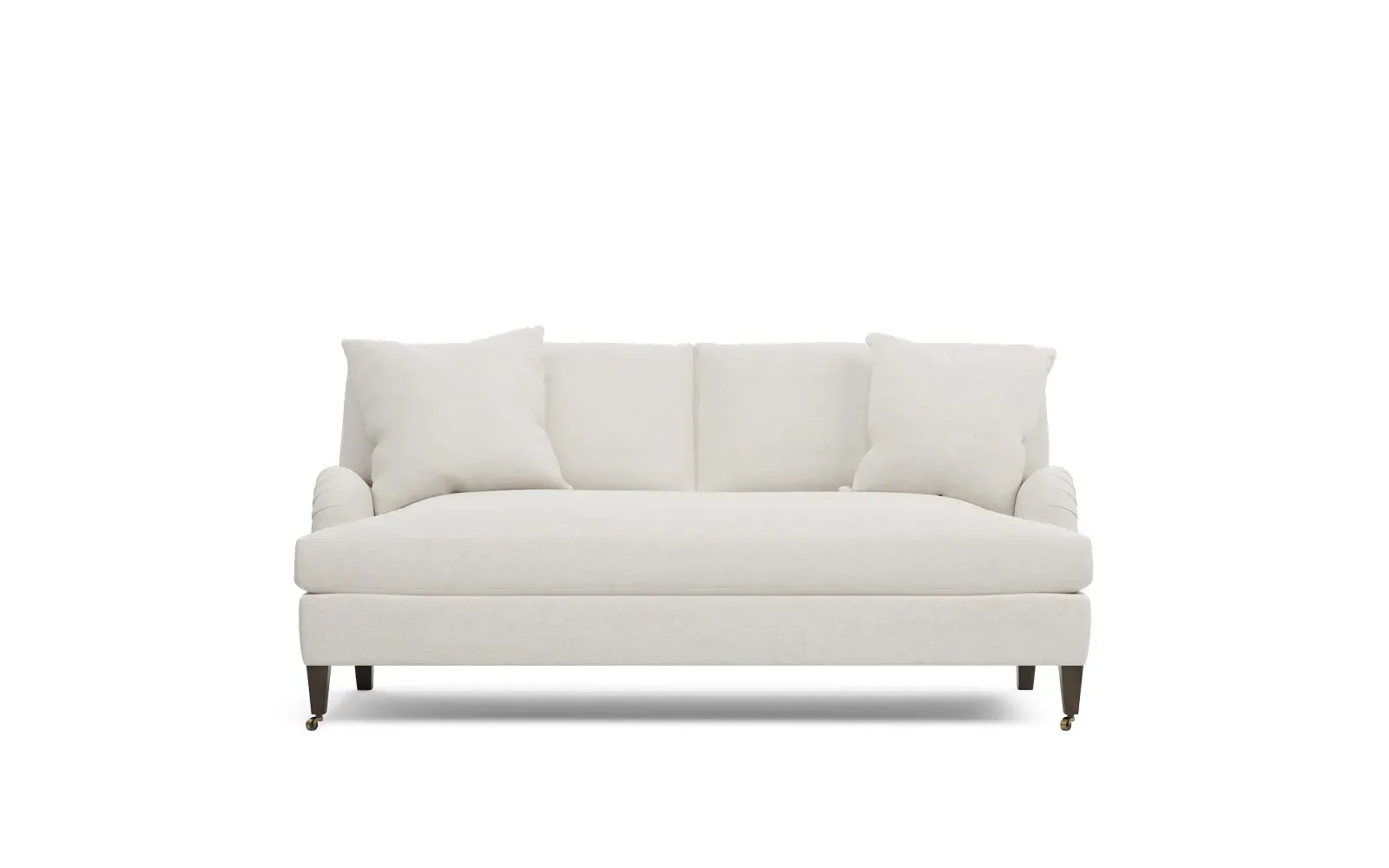 Cordelia Bench Cushion Sofa - Pearl