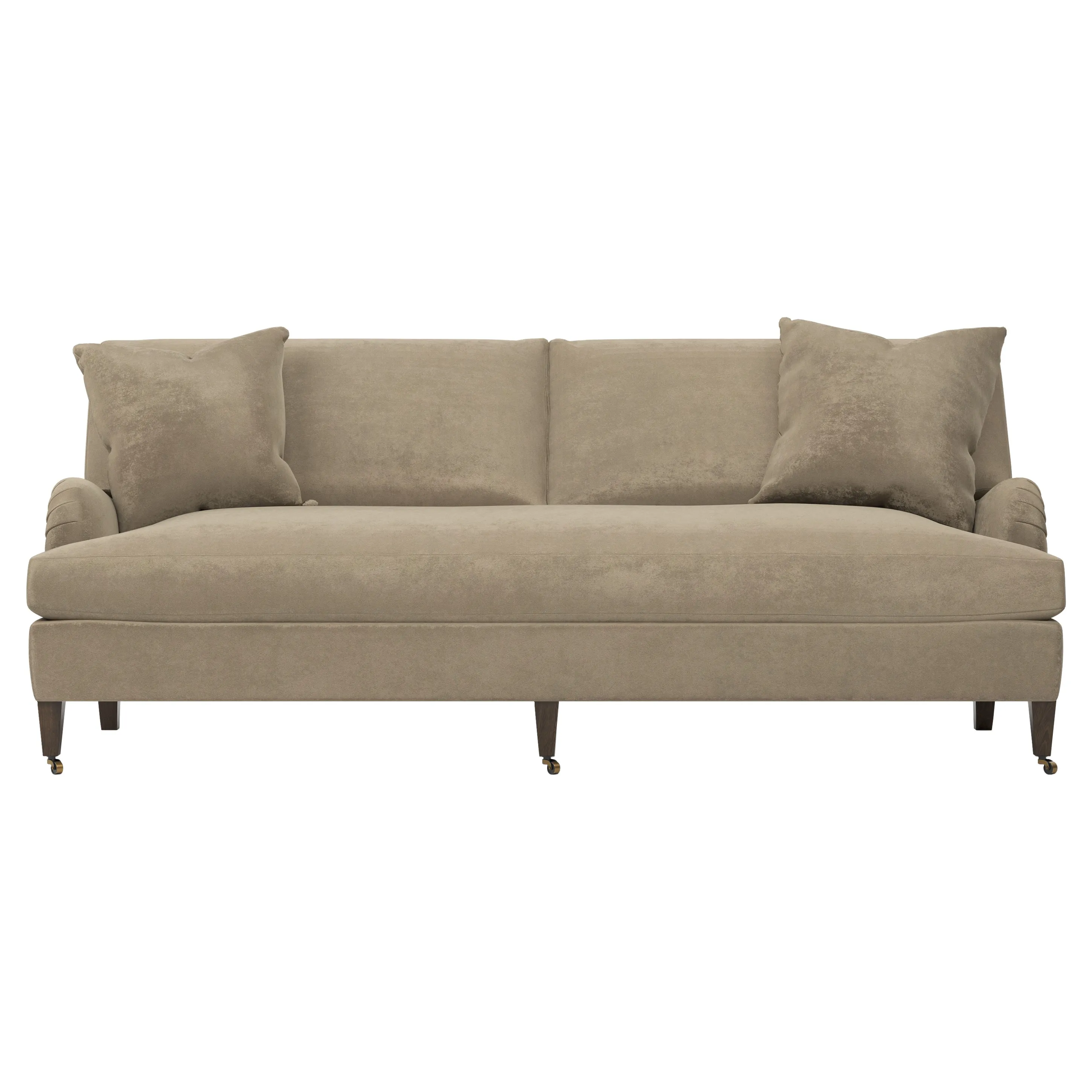 Cordelia Bench Cushion Sofa - Wheat