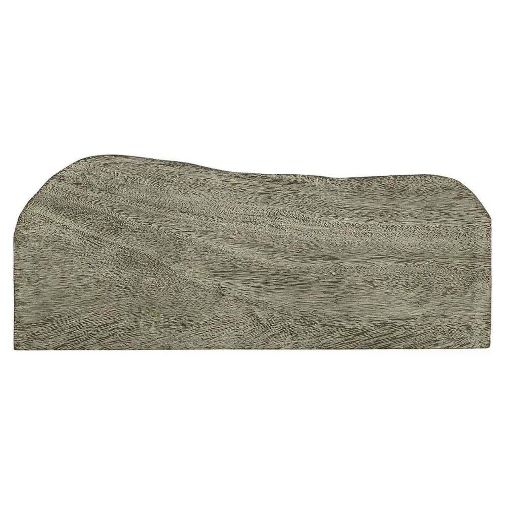 Corey Large Wall Shelf - Grey, Chamcha Wood