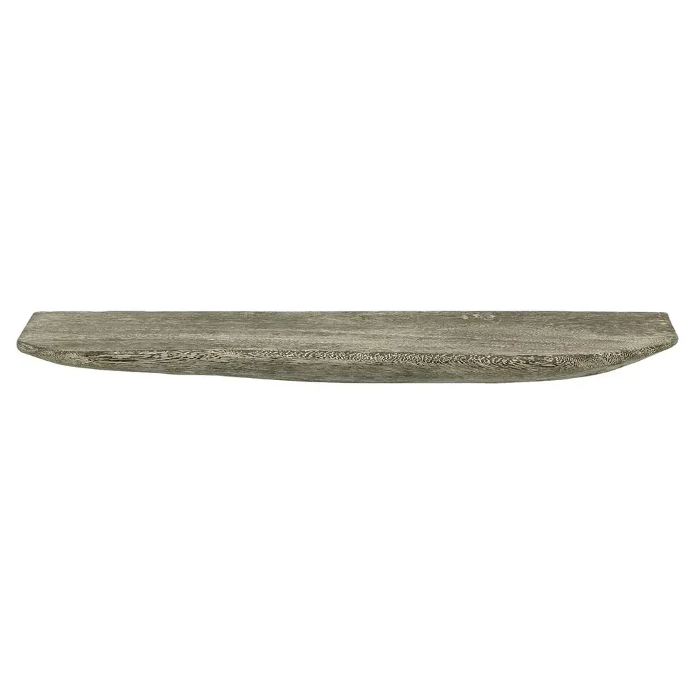 Corey Large Wall Shelf - Grey, Chamcha Wood