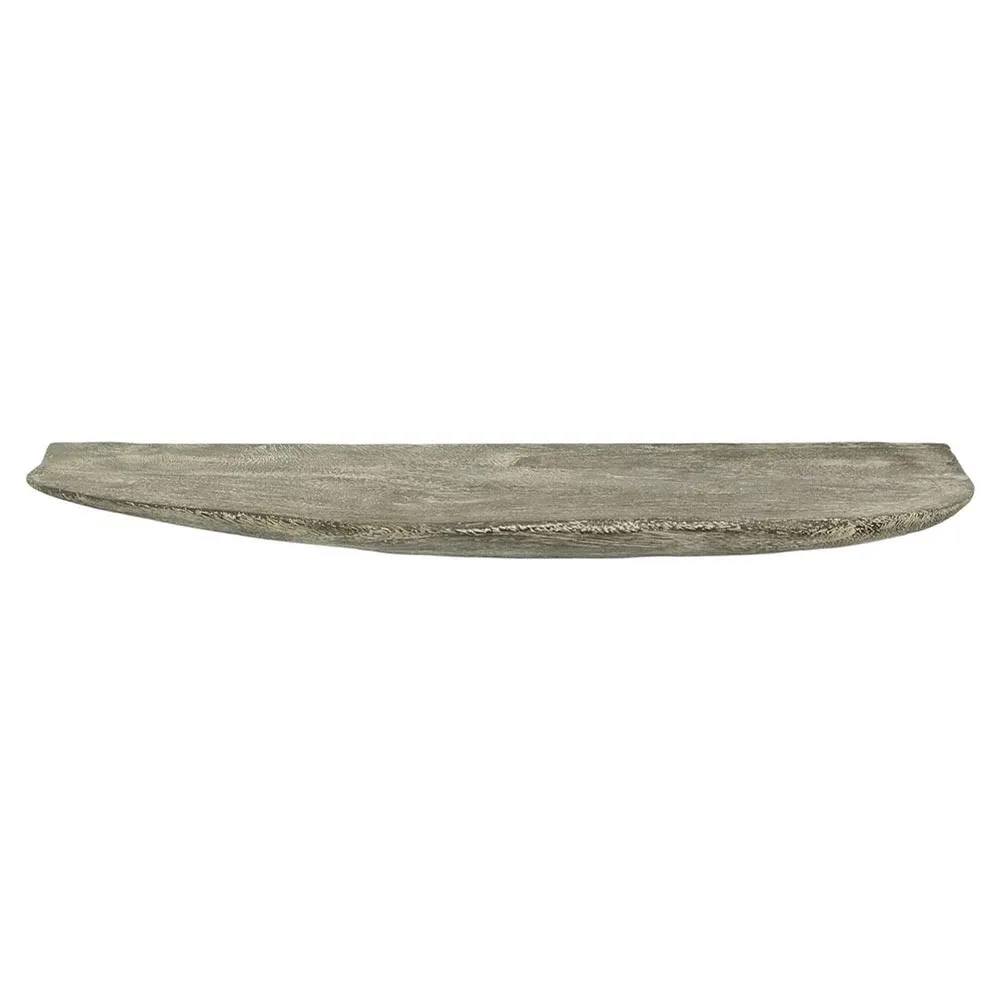 Corey Small Wall Shelf - Grey, Chamcha Wood image