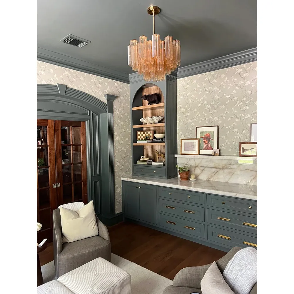 Corin 9 Light Chandelier - Aged Brass, Steel