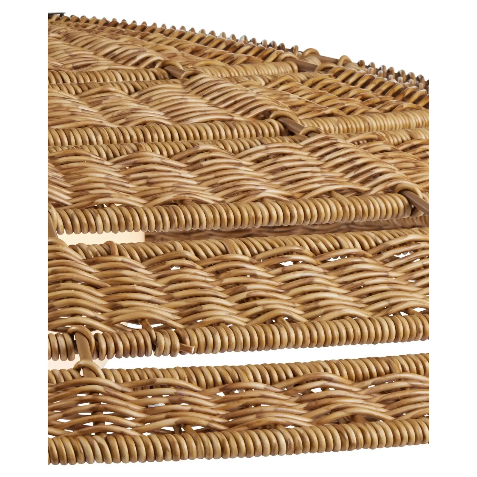 Corin Large Outdoor Pendant Light - Natural, Wicker