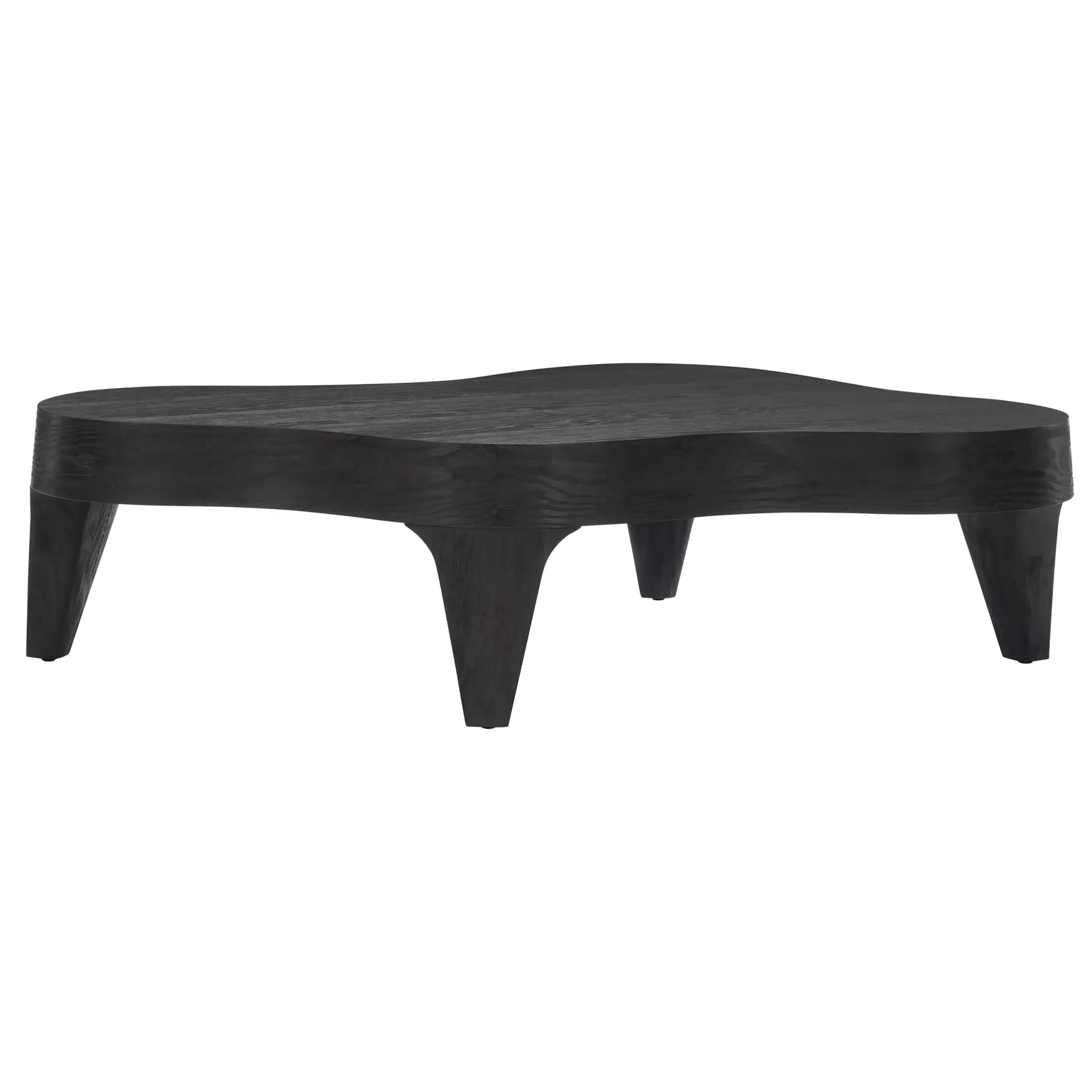Corinne Coffee Table - Black, Pine Wood