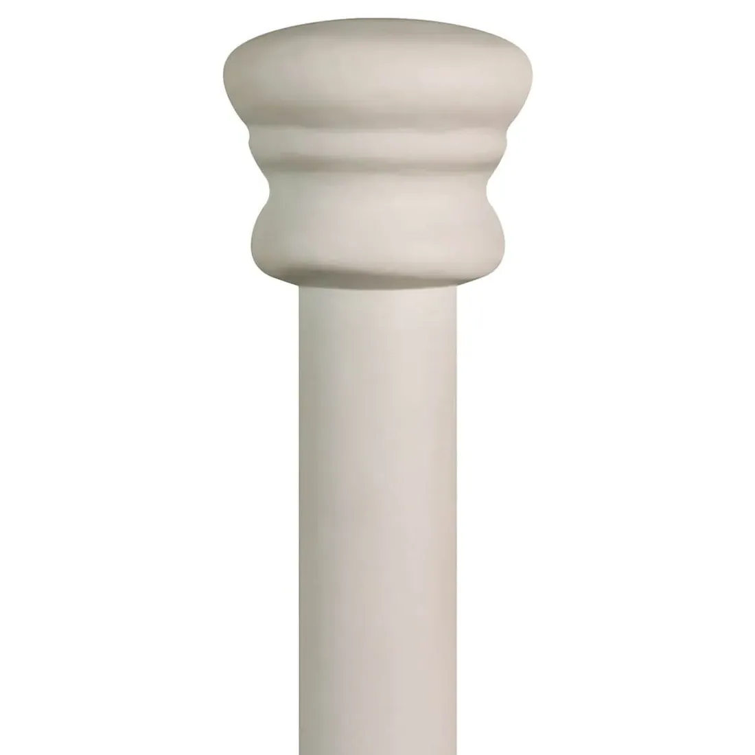 Corse Queen Size Bed Frame - Matte White, Iron