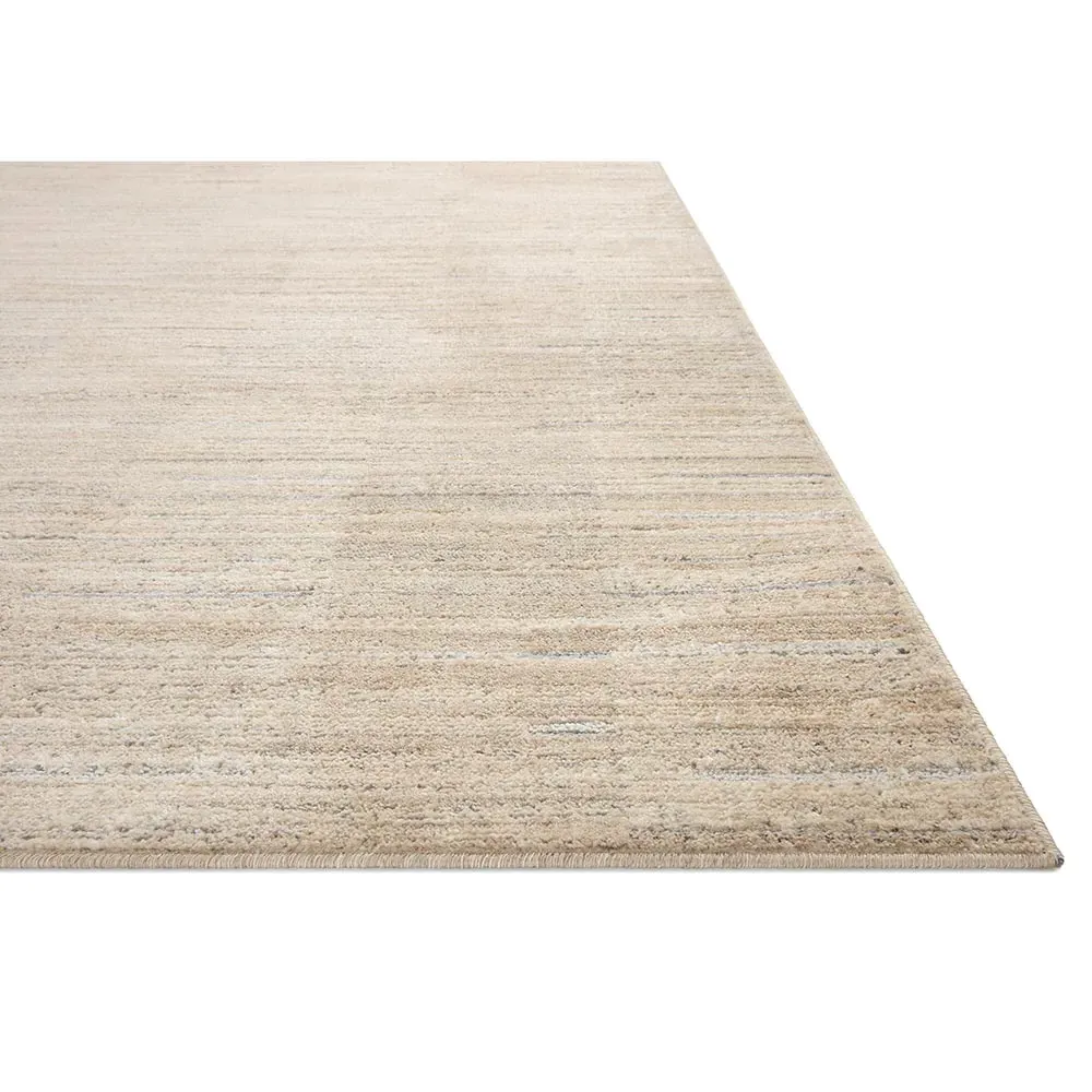 Corwyn Striated Patterned Rug - Natural