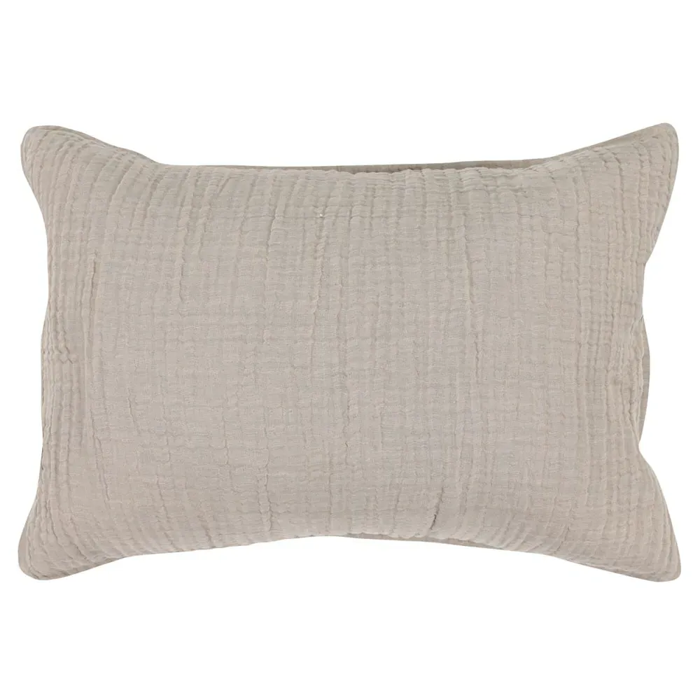 Cosette Euro Cotton Sham - Natural image