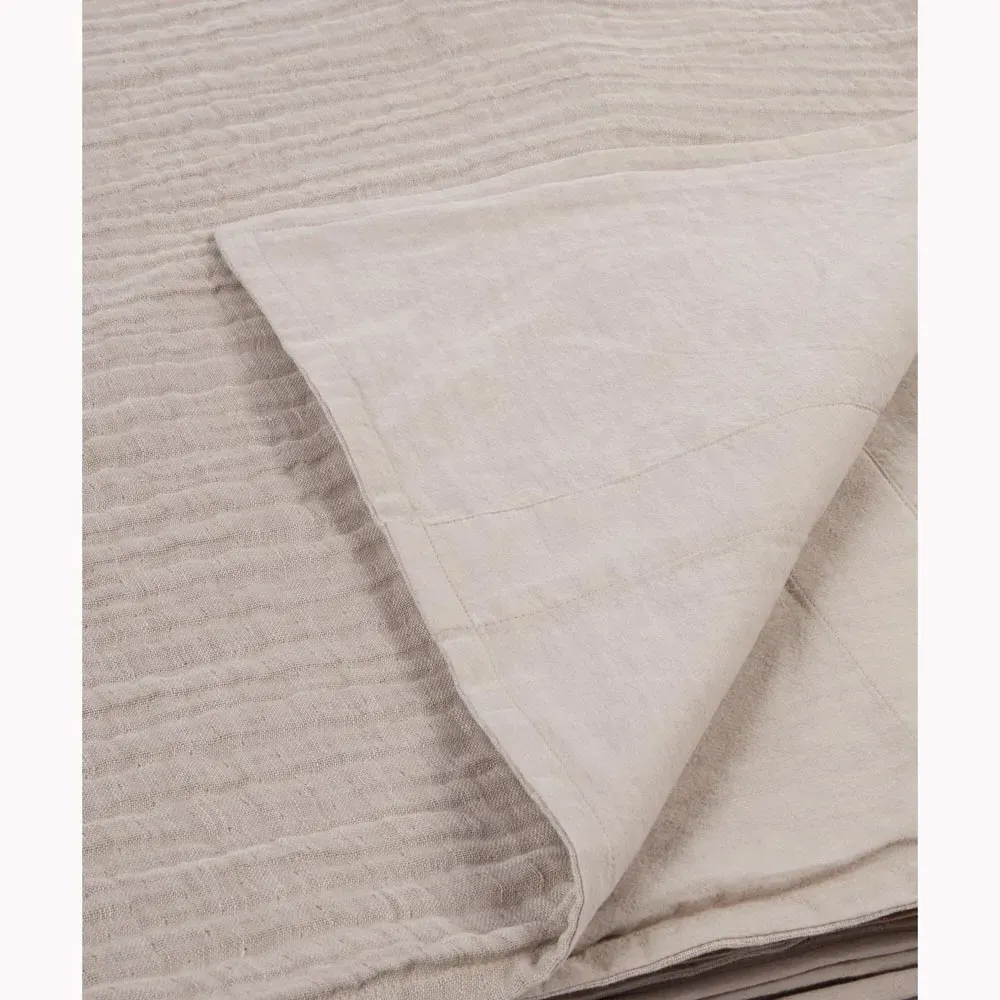 Cosette King Size Cotton Duvet - Natural