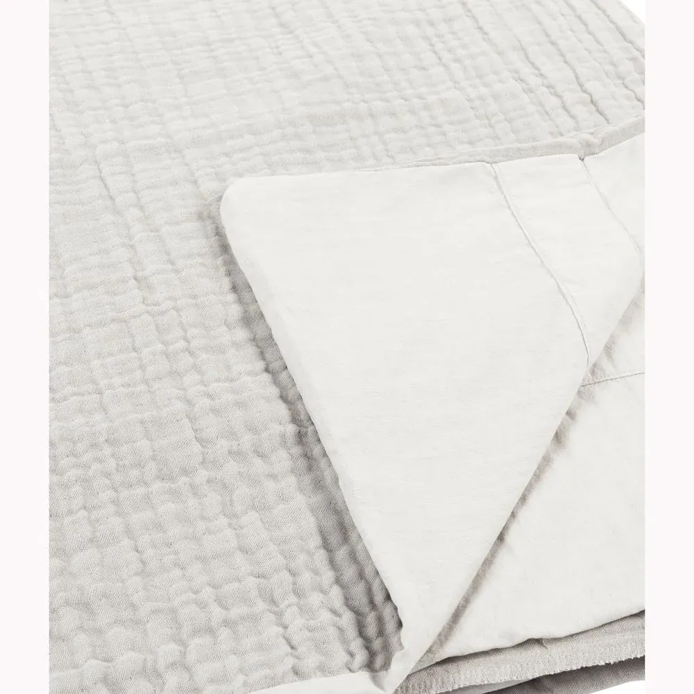 Cosette King Size Duvet - Grey, Cotton