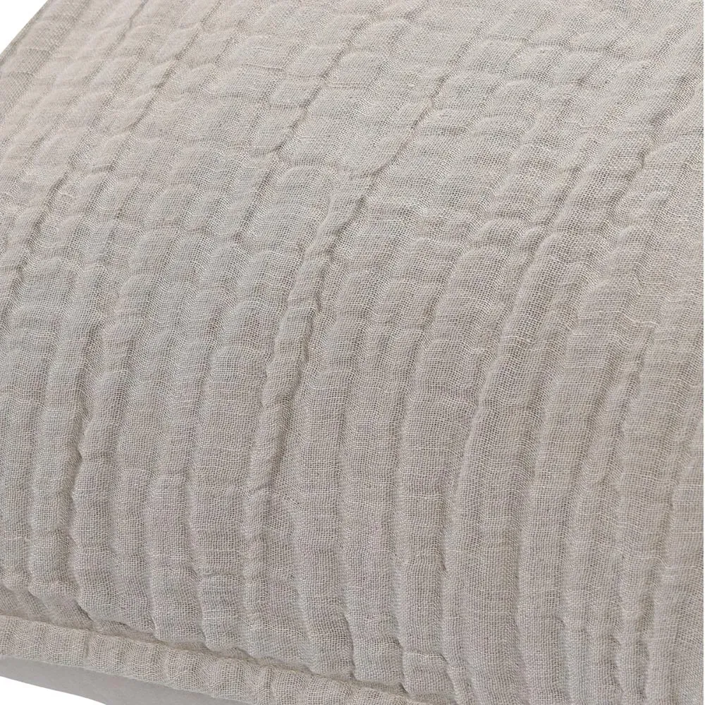 Cosette Standard Cotton Sham - Natural