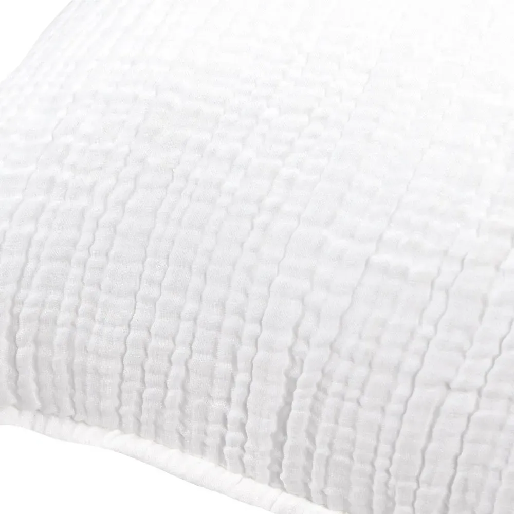 Cosette Standard Cotton Sham - White