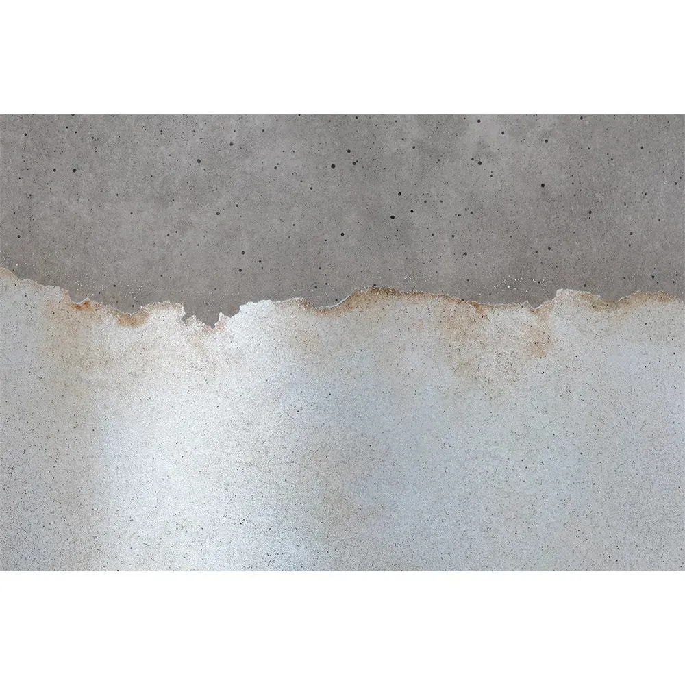 Costera Round Drum Side Table - Grey, Concrete