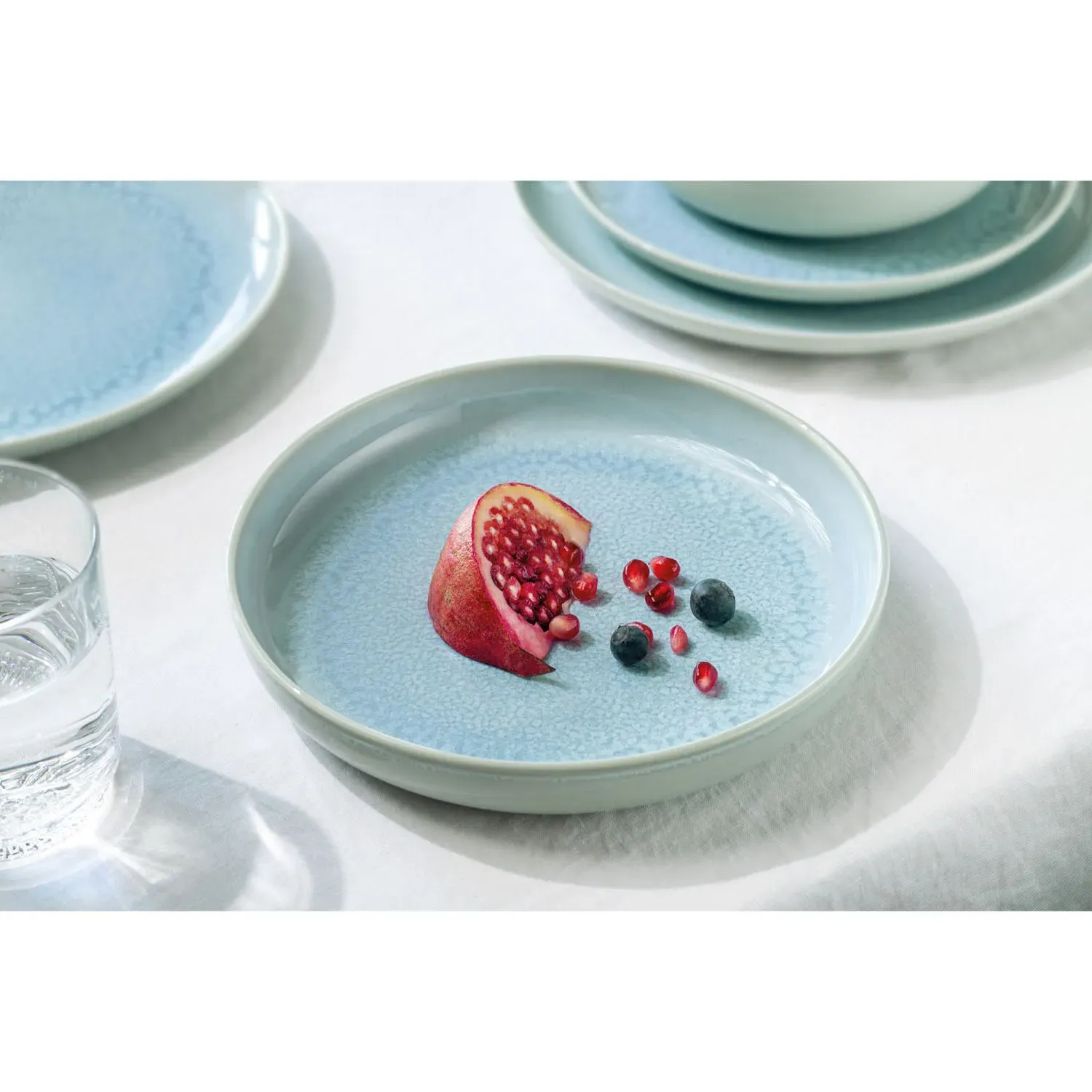 Crafted Blueberry Pasta Bowl - Blue, Porcelain