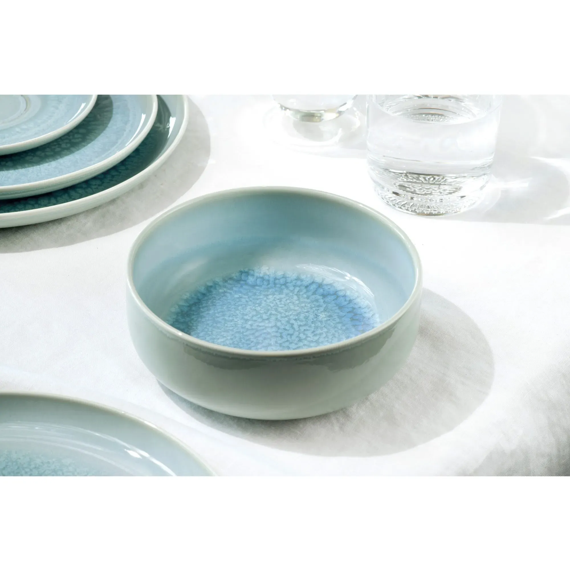 Crafted Blueberry Rice Bowl - Blue, Porcelain